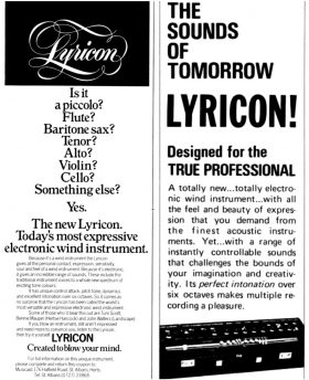 Lyricon News
